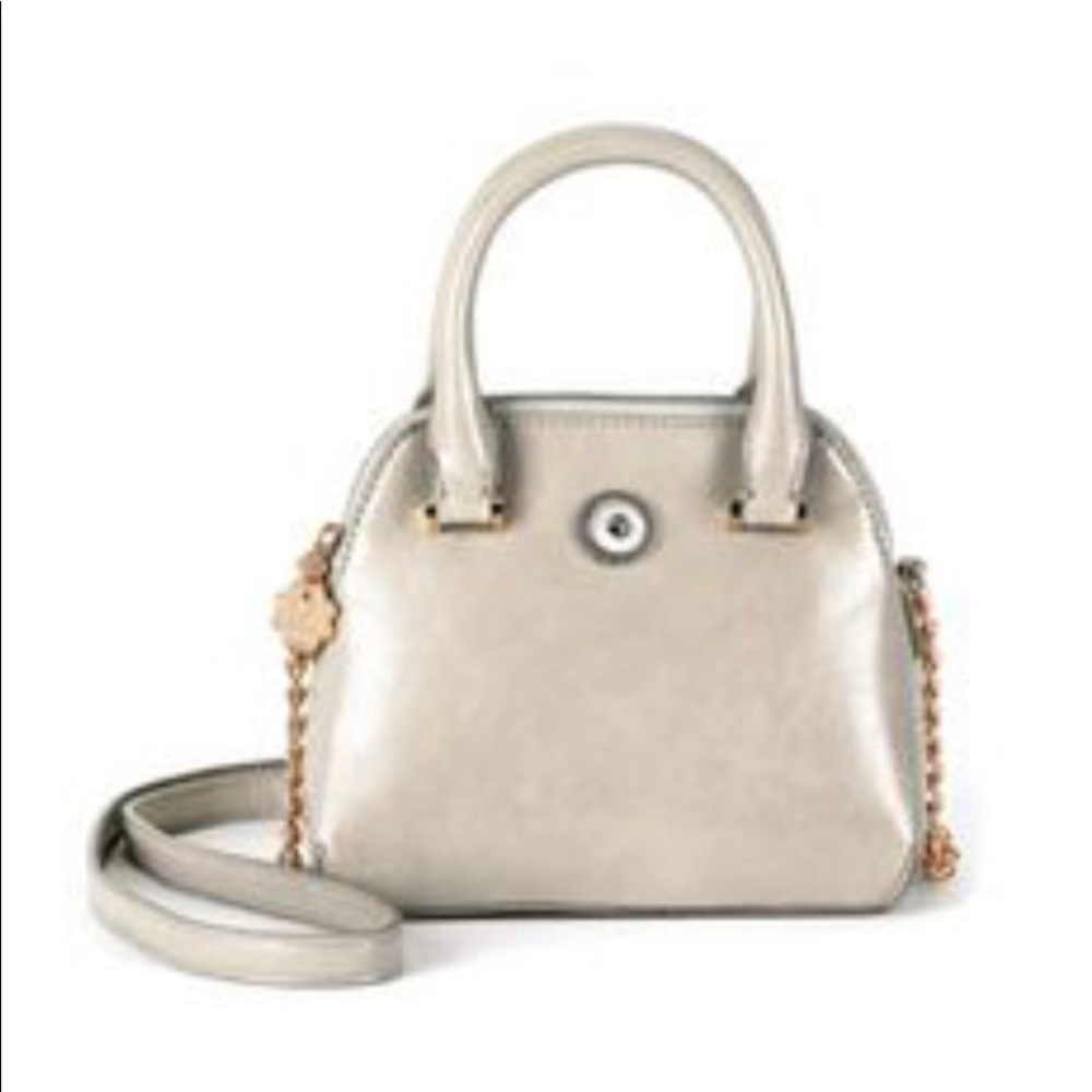 Charlotte Crossbody Bag in Oyster Color